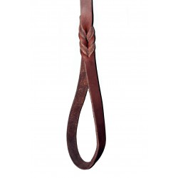 Leather Leash Dark Brown