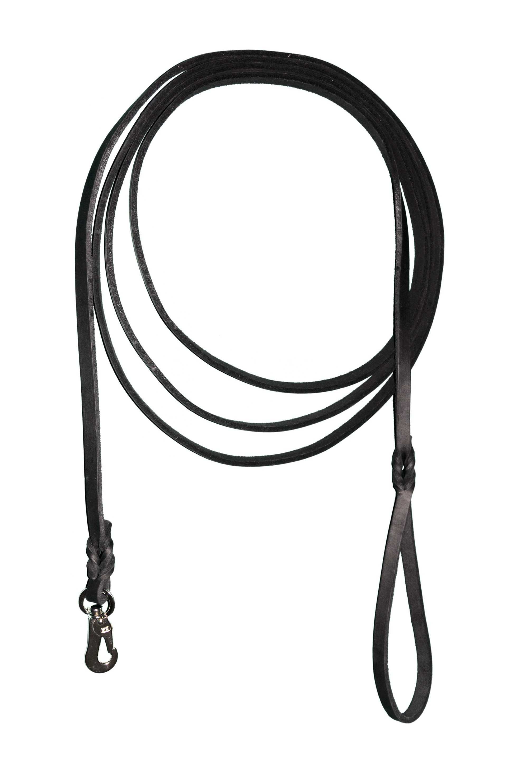 Leather Leash Black
